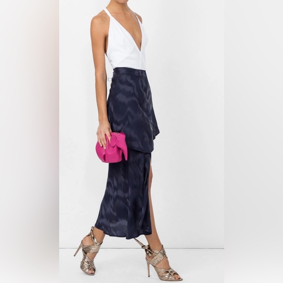 CALVIN KLEIN 205W39NYC White Panelled Bodysuit- NEW - Picture 4 of 15